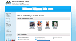 Desktop Screenshot of mercerislandhighschool.org