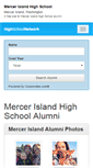 Mobile Screenshot of mercerislandhighschool.org