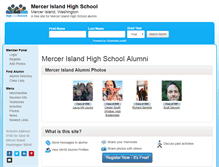 Tablet Screenshot of mercerislandhighschool.org